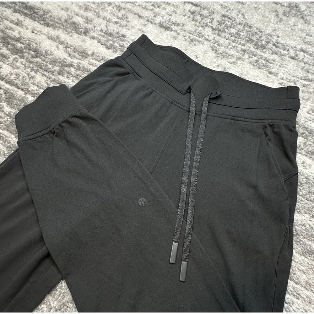Lululemon Ready To Rulu Jogger 28"Performance Stretch Pants Black Womens Size 4